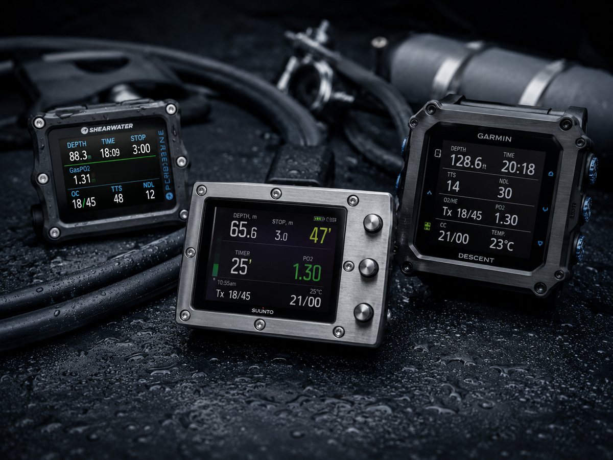 Technical & trimix dive computers